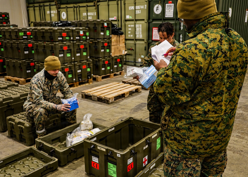 Prepositioned AMALs Kits Issued During Cold Response 26