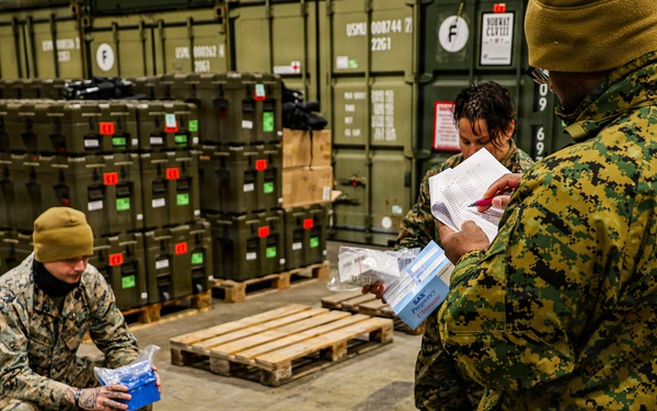 Prepositioned AMALs Kits Issued During Cold Response 26