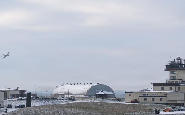 Winter weather doesn't stop the mission at Spangdahlem Air Base