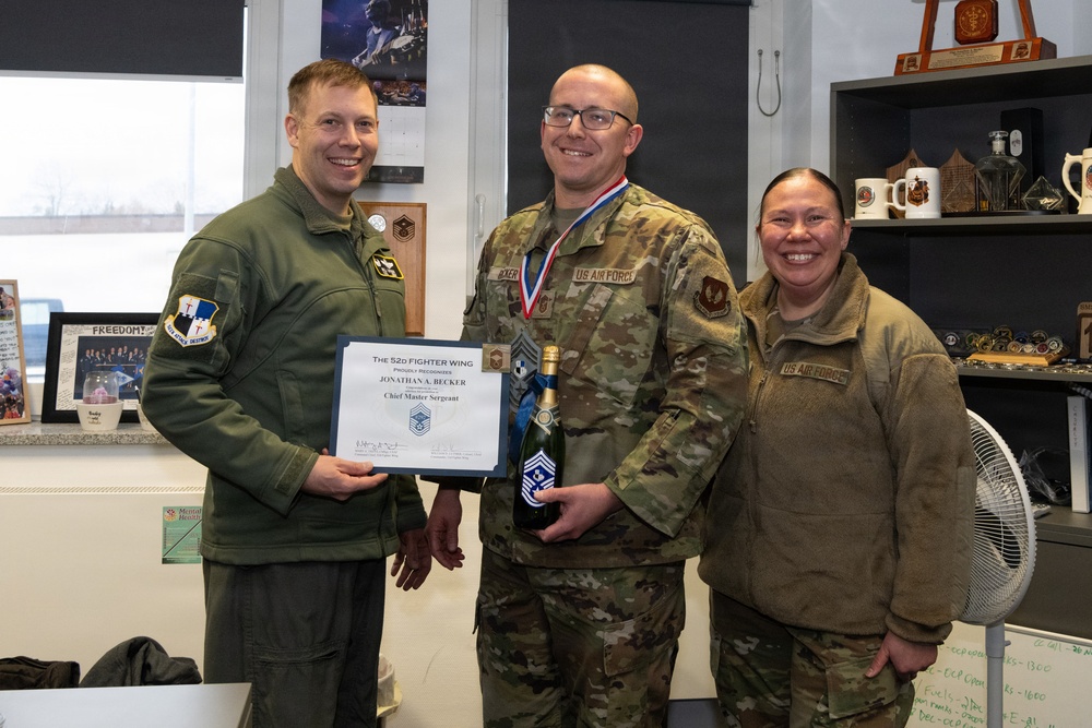 52nd Fighter Wing celebrates newest chief selects