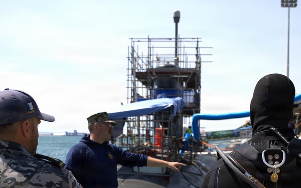 USS Vermont SMP 2025 Diving Ops