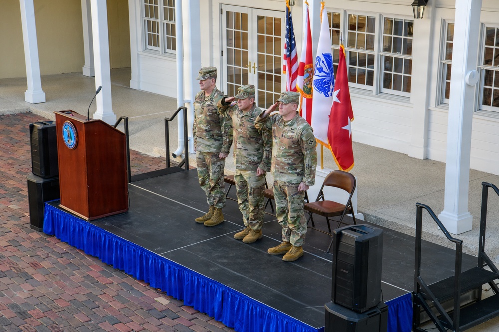 CSM Pask relinquishes responsibility to CSM Williams