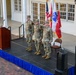 CSM Pask relinquishes responsibility to CSM Williams