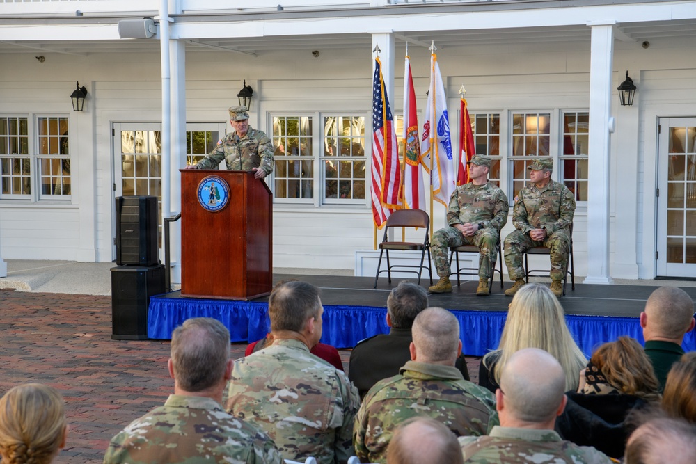 CSM Pask relinquishes responsibility to CSM Williams