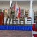 CSM Pask relinquishes responsibility to CSM Williams