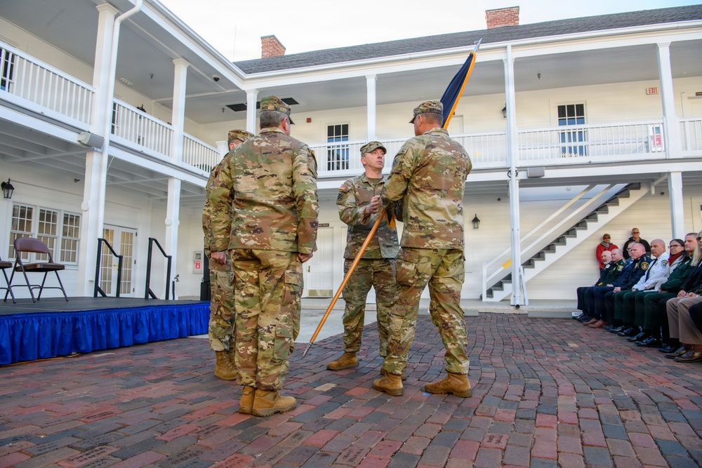 CSM Pask relinquishes responsibility to CSM Williams