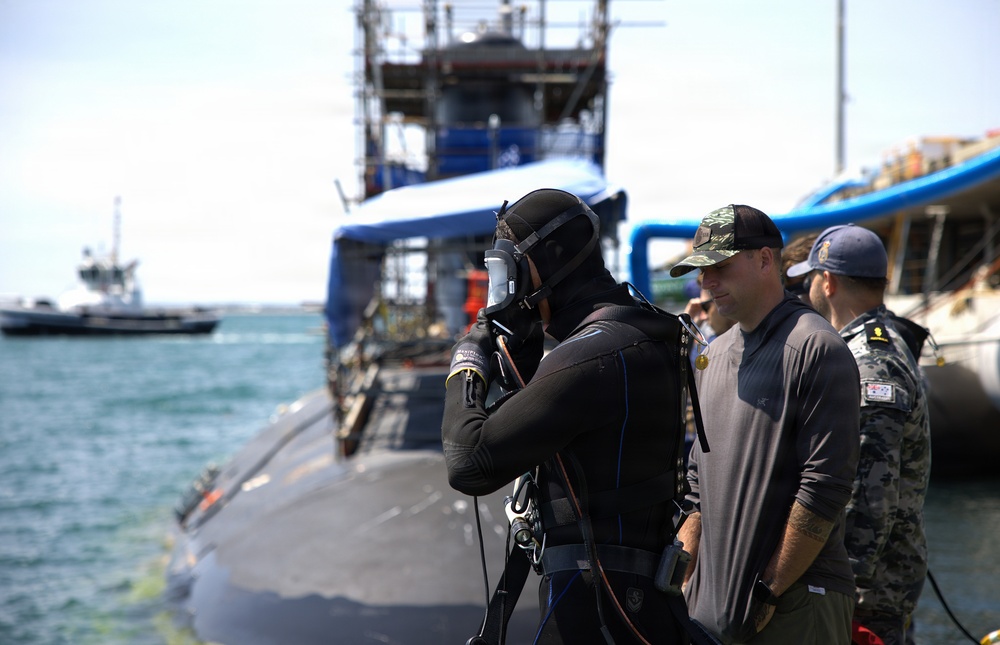 USS Vermont SMP 2025 Diving Ops