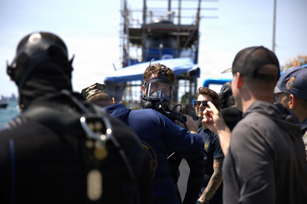 USS Vermont SMP 2025 Diving Ops