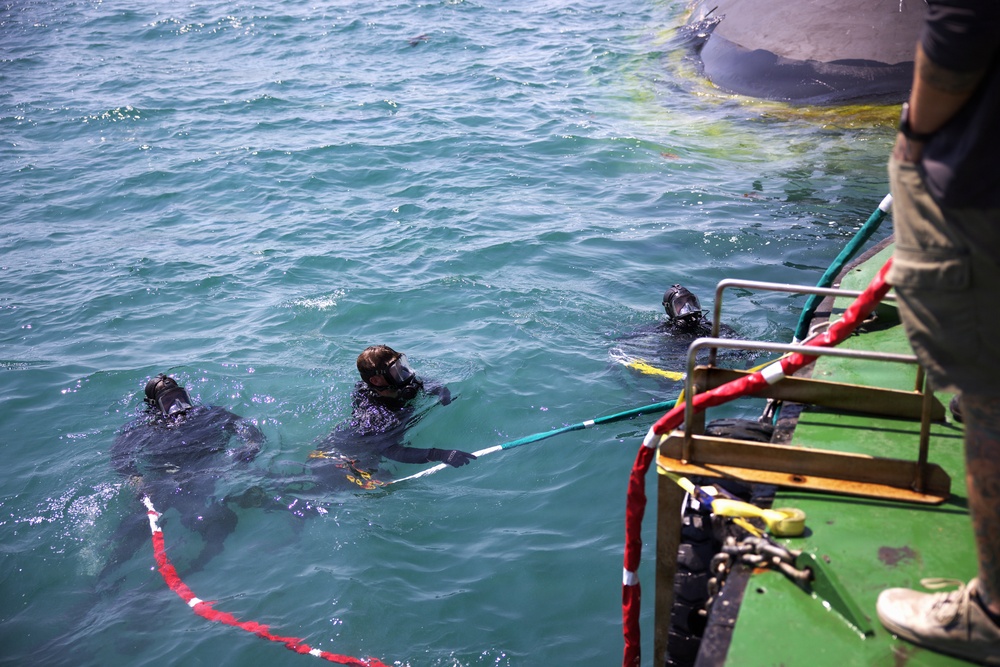 USS Vermont SMP 2025 Diving Ops