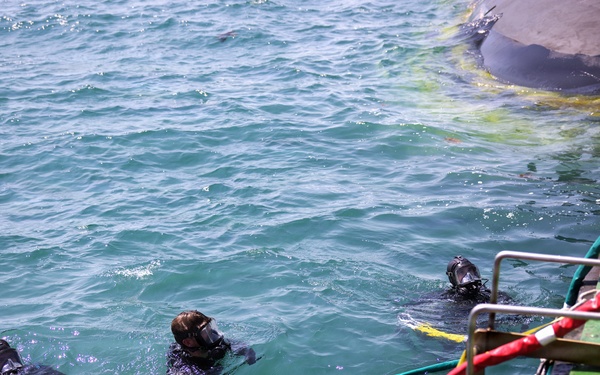 USS Vermont SMP 2025 Diving Ops
