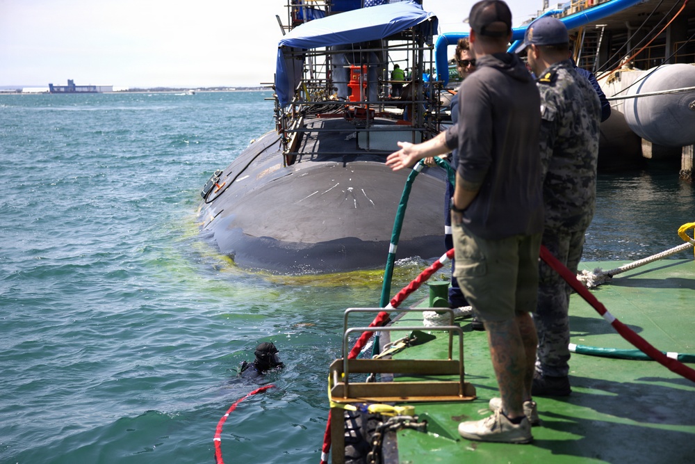 USS Vermont SMP 2025 Diving Ops