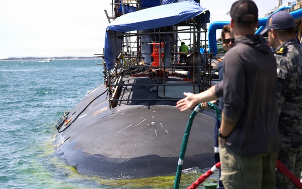 USS Vermont SMP 2025 Diving Ops