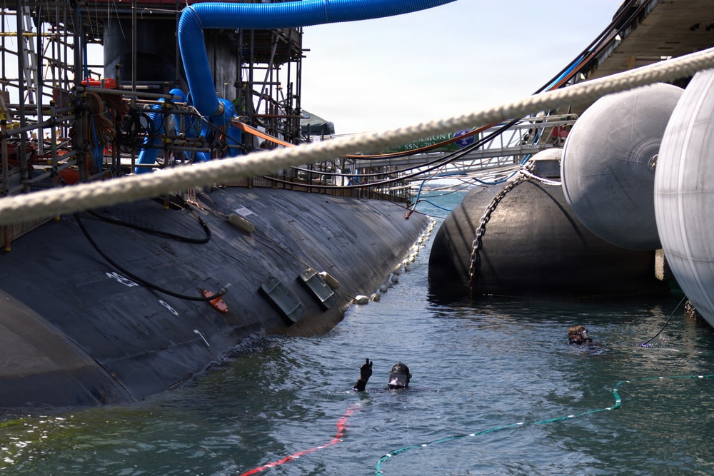 USS Vermont SMP 2025 Diving Ops