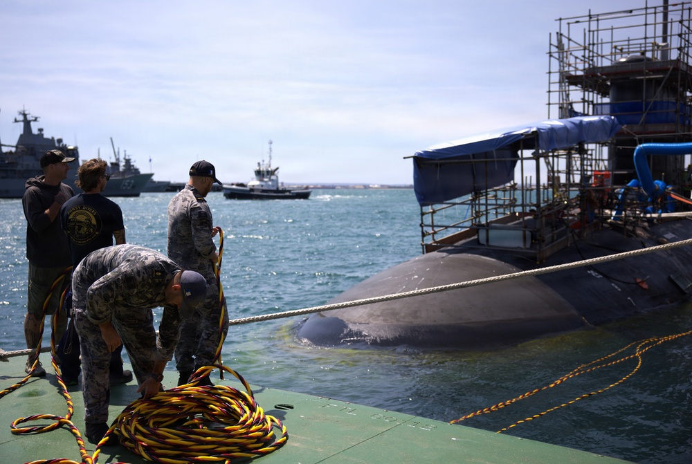 USS Vermont SMP 2025 Diving Ops