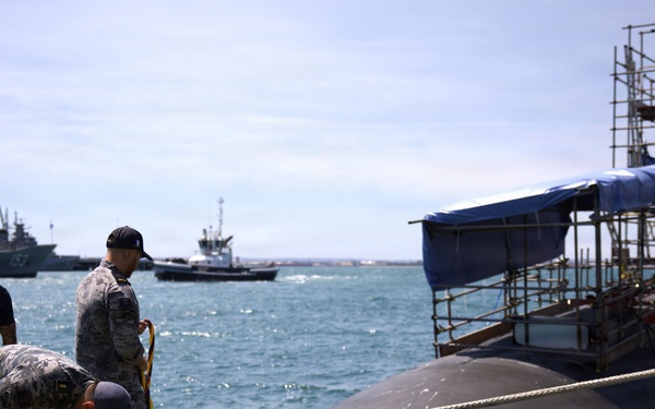 USS Vermont SMP 2025 Diving Ops