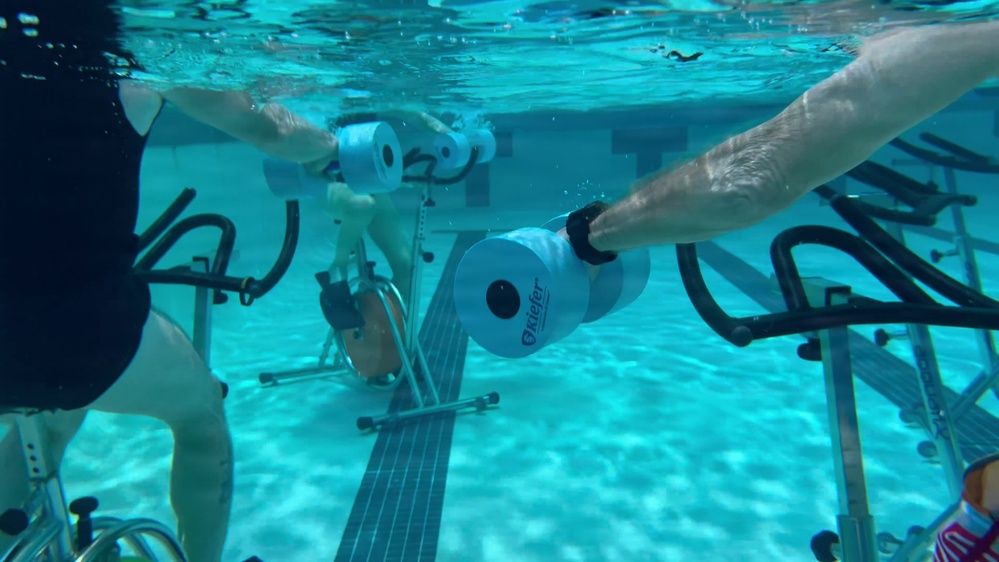 Aqua Spin Returns to Fort Bragg, Bringing Low Impact Fitness to the Community