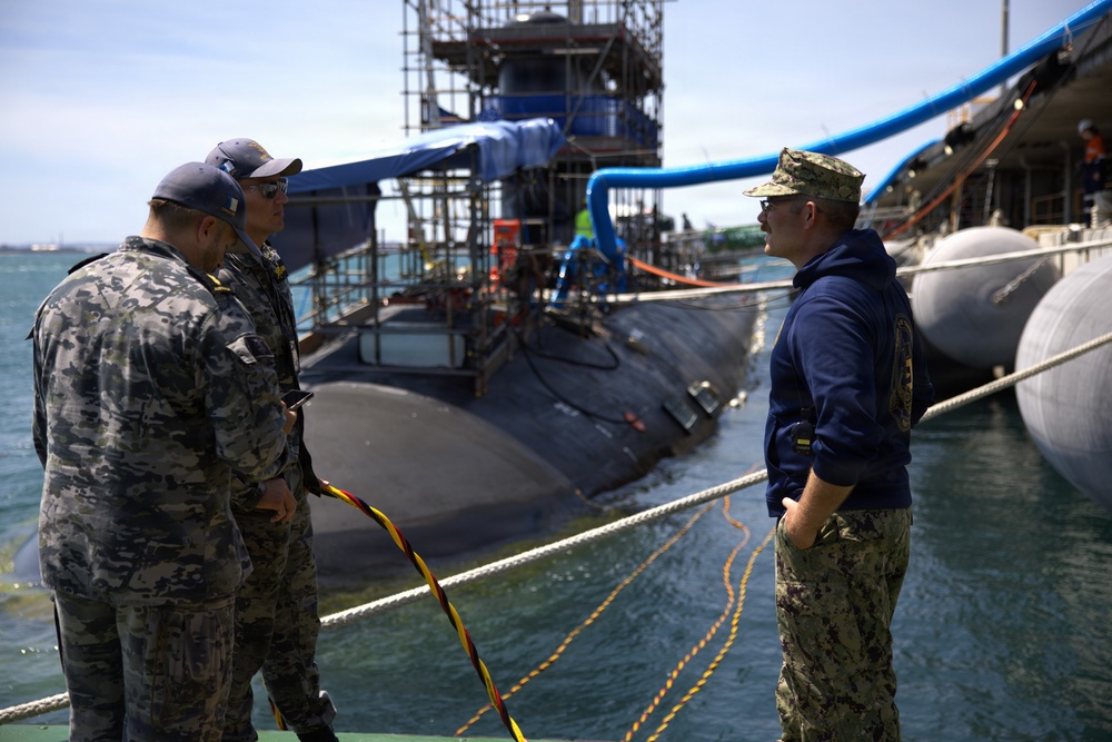 USS Vermont SMP 2025 Diving Ops