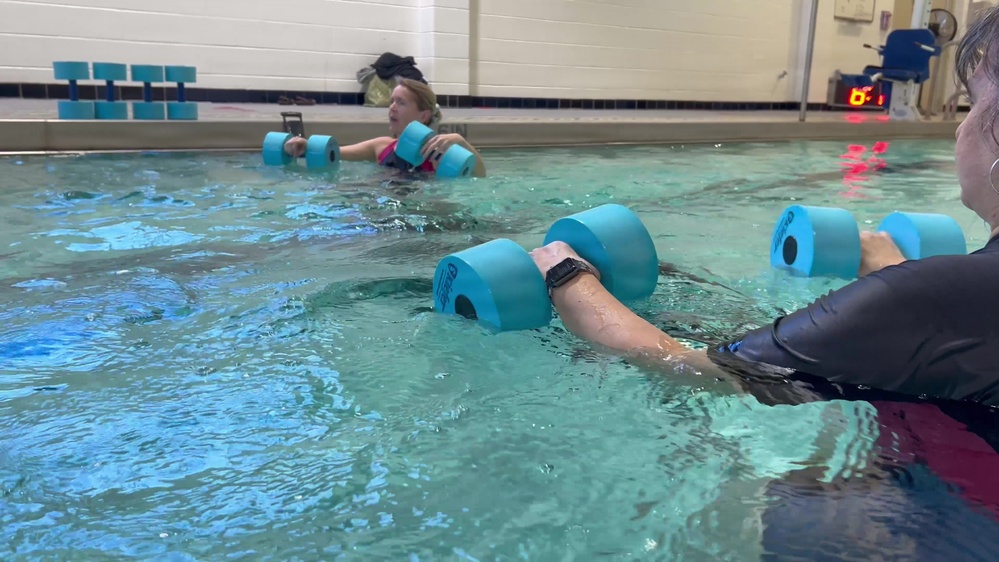 Aqua Spin Returns to Fort Bragg, Bringing Low Impact Fitness to the Community