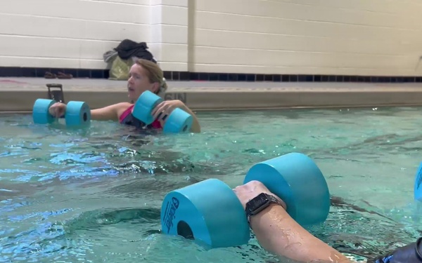 Aqua Spin Returns to Fort Bragg, Bringing Low Impact Fitness to the Community