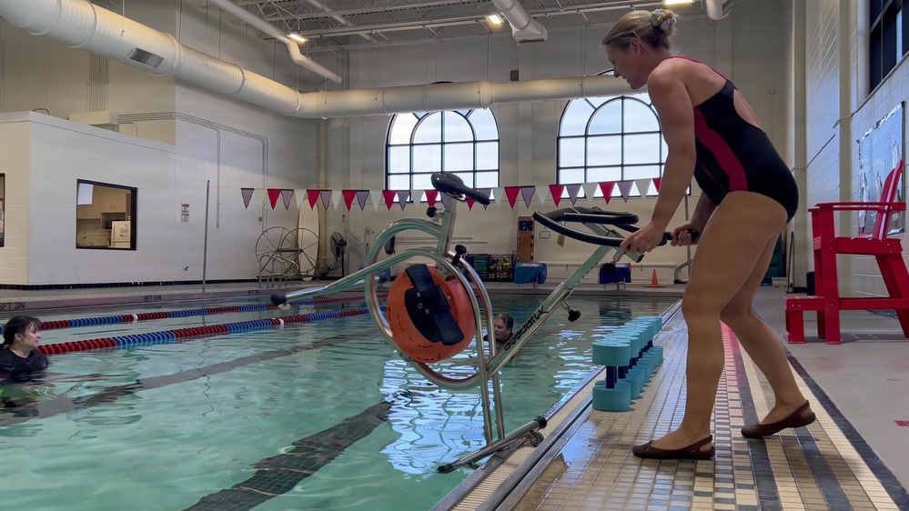 Aqua Spin Returns to Fort Bragg, Bringing Low Impact Fitness to the Community
