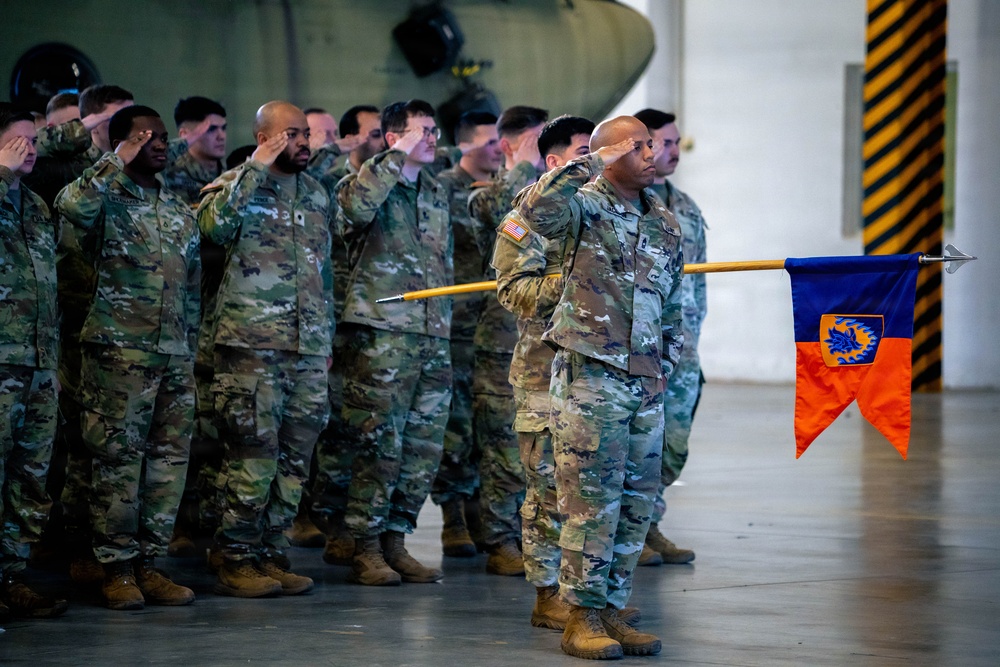 Headquarters and Headquarters Company, 12th Combat Aviation Brigade Change of Responsibility