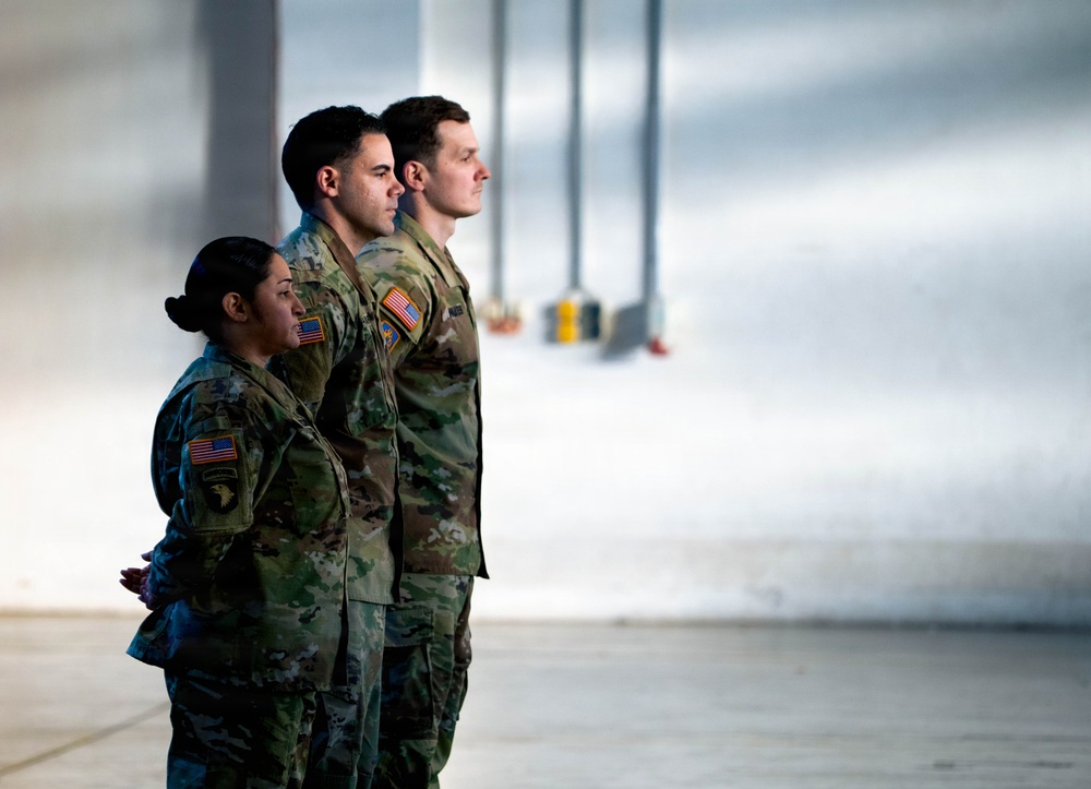 Headquarters and Headquarters Company, 12th Combat Aviation Brigade Change of Responsibility