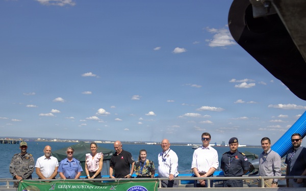 Stewardship tour aboard USS Vermont