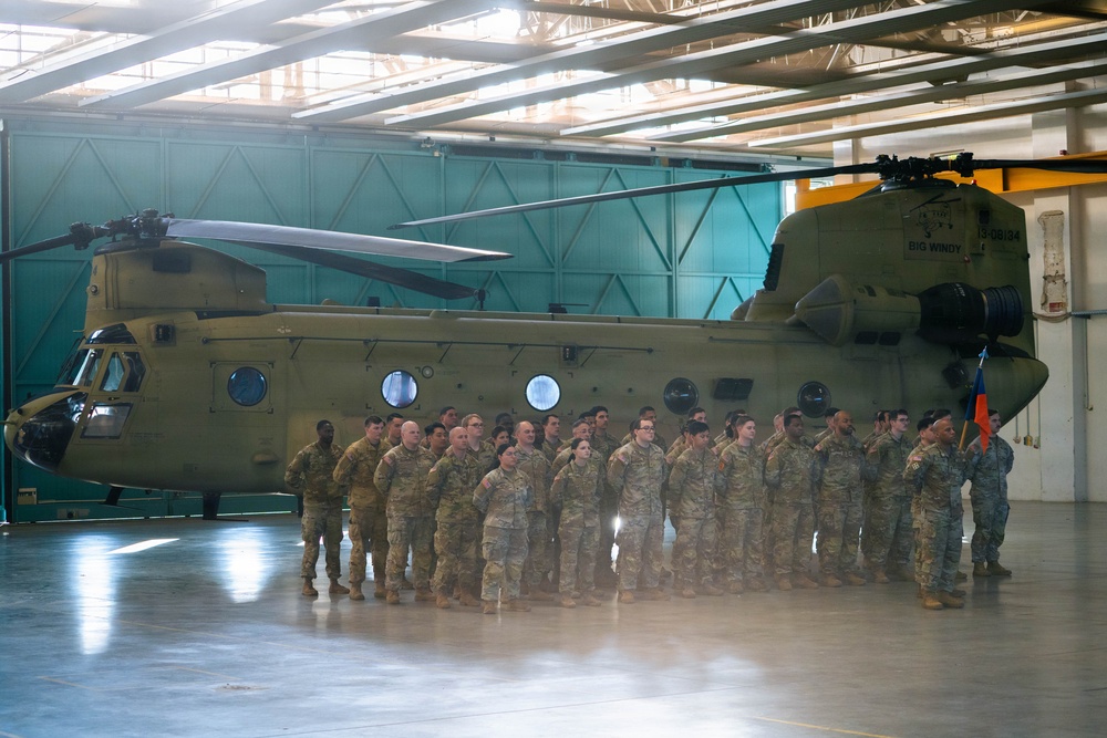 Headquarters and Headquarters Company, 12th Combat Aviation Brigade Change of Responsibility