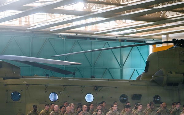 Headquarters and Headquarters Company, 12th Combat Aviation Brigade Change of Responsibility