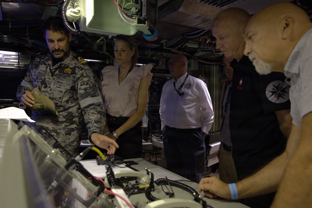 Stewardship tour aboard USS Vermont