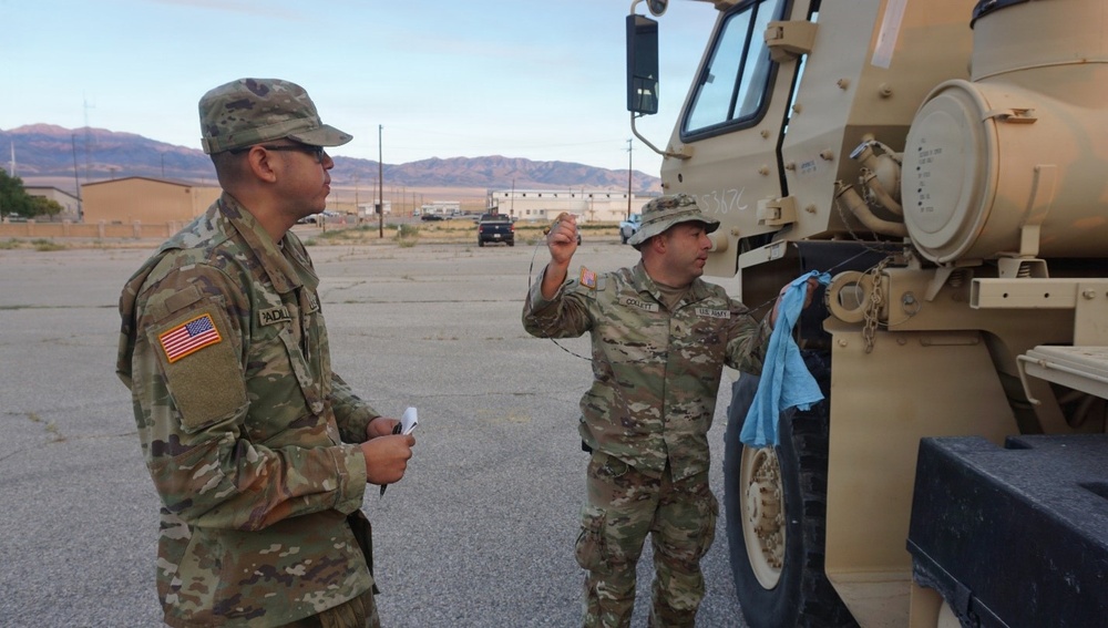 National Guard training at Tooele Army Depot