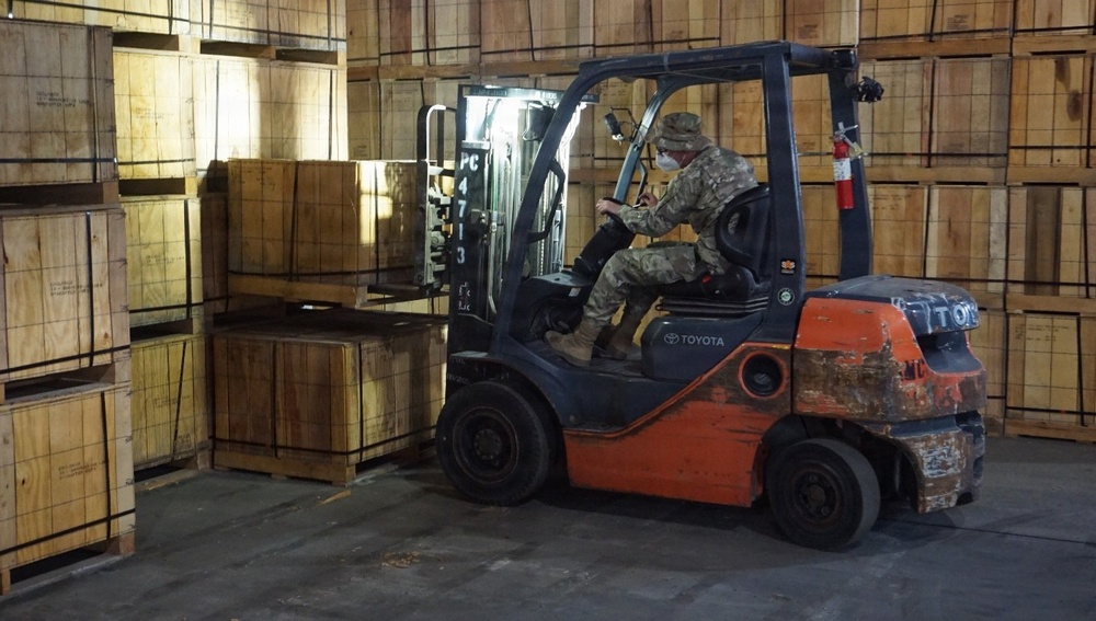 National Guard ammunition storage training at Tooele Army Depot