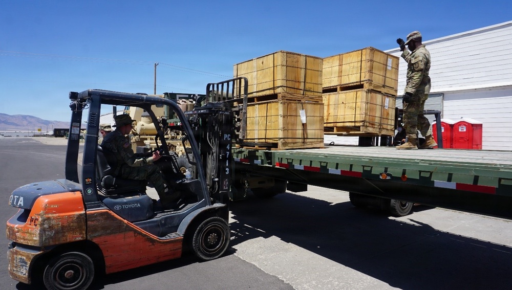 National Guard training at Tooele Army Depot