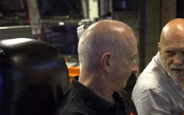 Stewardship tour aboard USS Vermont