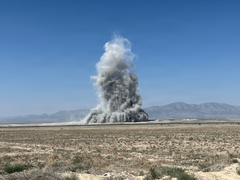 Final detonation of 2025 at Tooele Army Depot