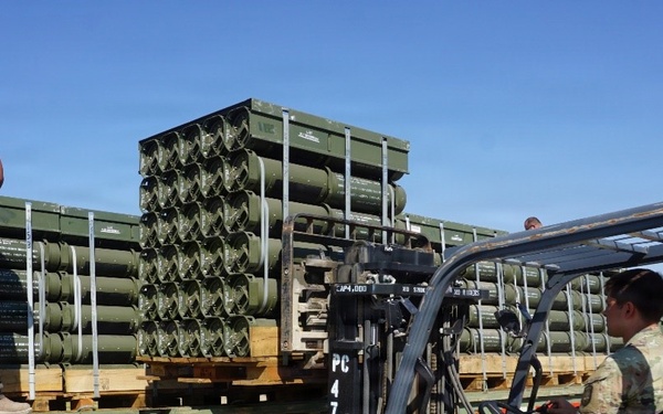 Ammunition distribution National Guard training at Tooele Army Depot