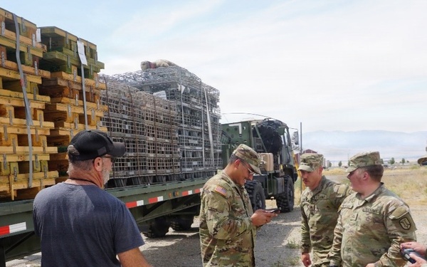 National Guard training at Tooele Army Depot