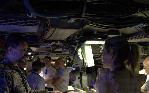 Stewardship tour aboard USS Vermont