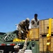 National Guard practice strapping ammunition for outload at Tooele Army Depot
