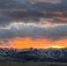 Sunset over Tooele Army Depot