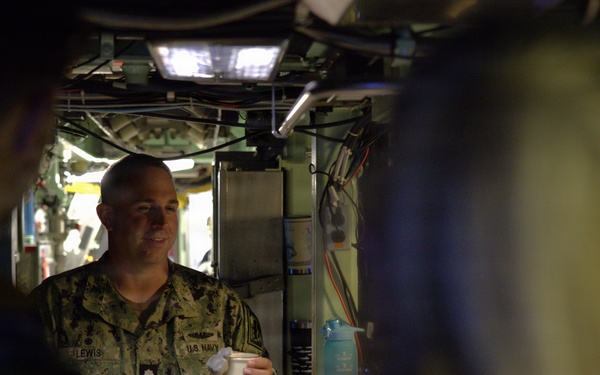 Stewardship tour aboard USS Vermont