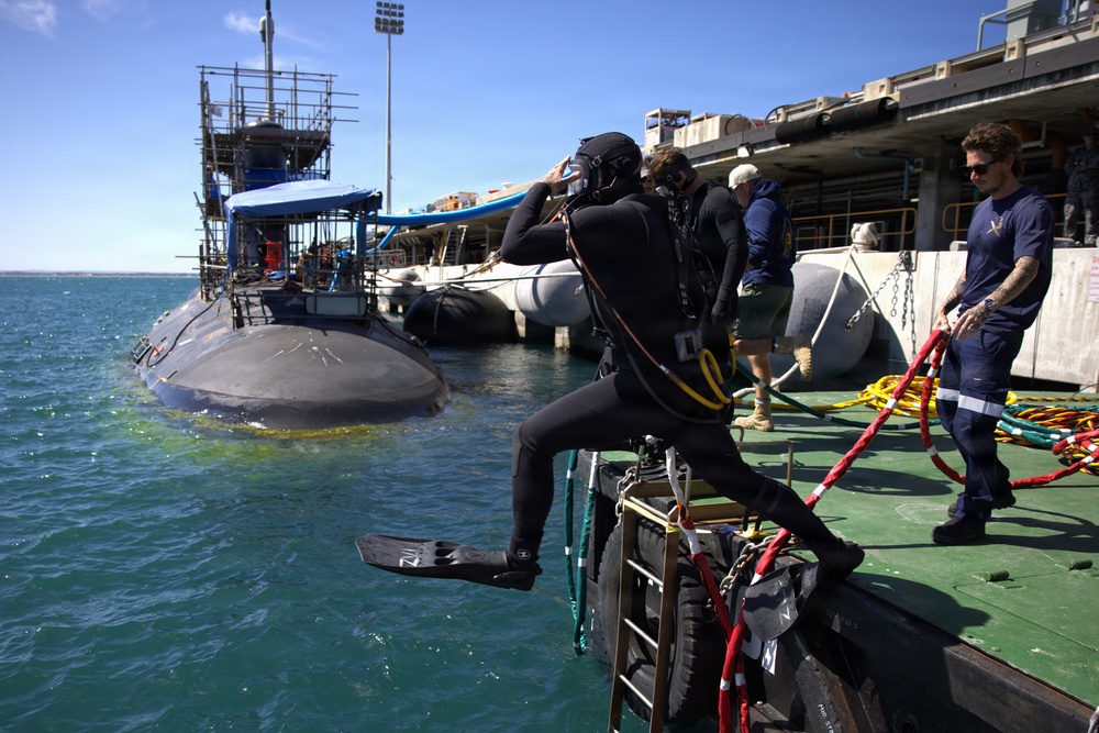USS Vermont SMP 2025 Diving Ops