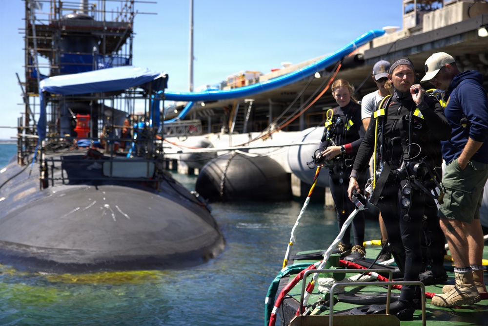 USS Vermont SMP 2025 Diving Ops