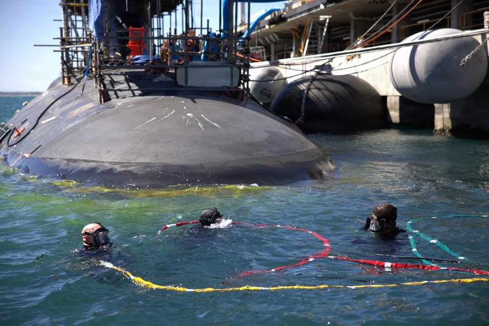 USS Vermont SMP 2025 Diving Ops