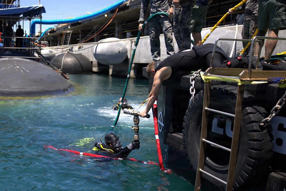 USS Vermont SMP 2025 Diving Ops