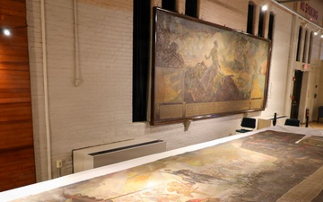 Painting of Benedict Arnold as a hero of the Battle of Saratoga to be conserved for display in NY State Military Museum