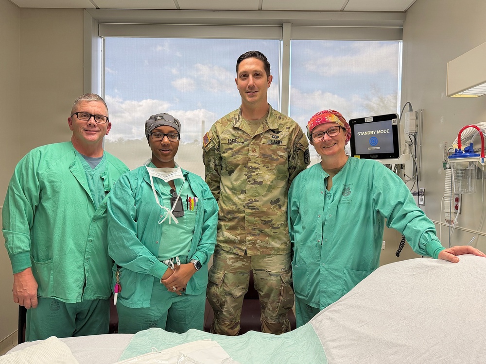 Certified nurse anesthetists support surgical care, readiness at Fort Polk