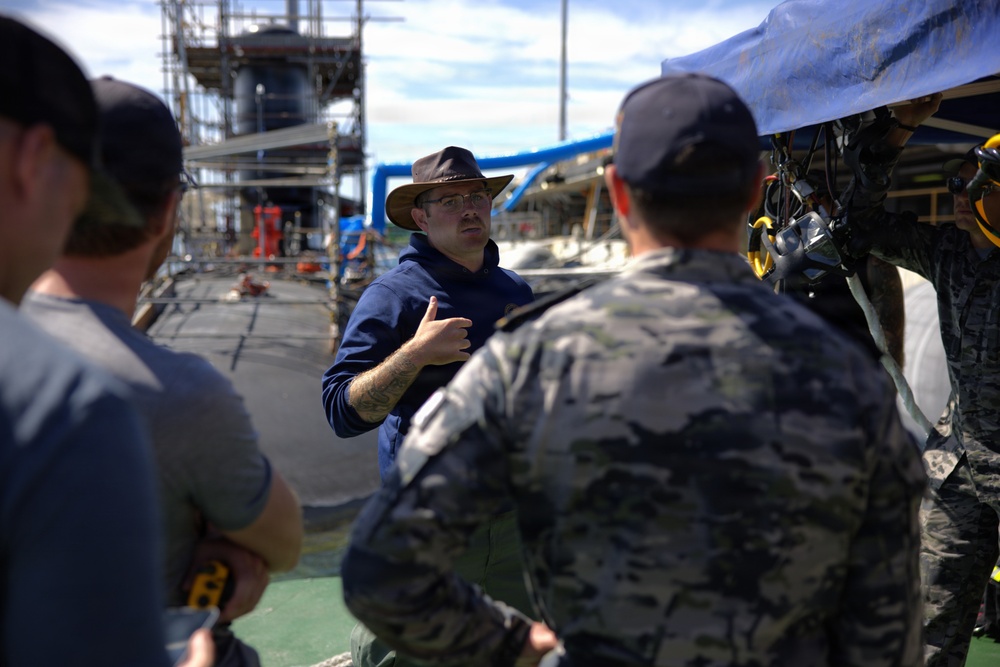 USS Vermont SMP 2025 Diving Ops