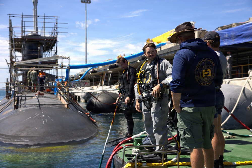 USS Vermont SMP 2025 Diving Ops