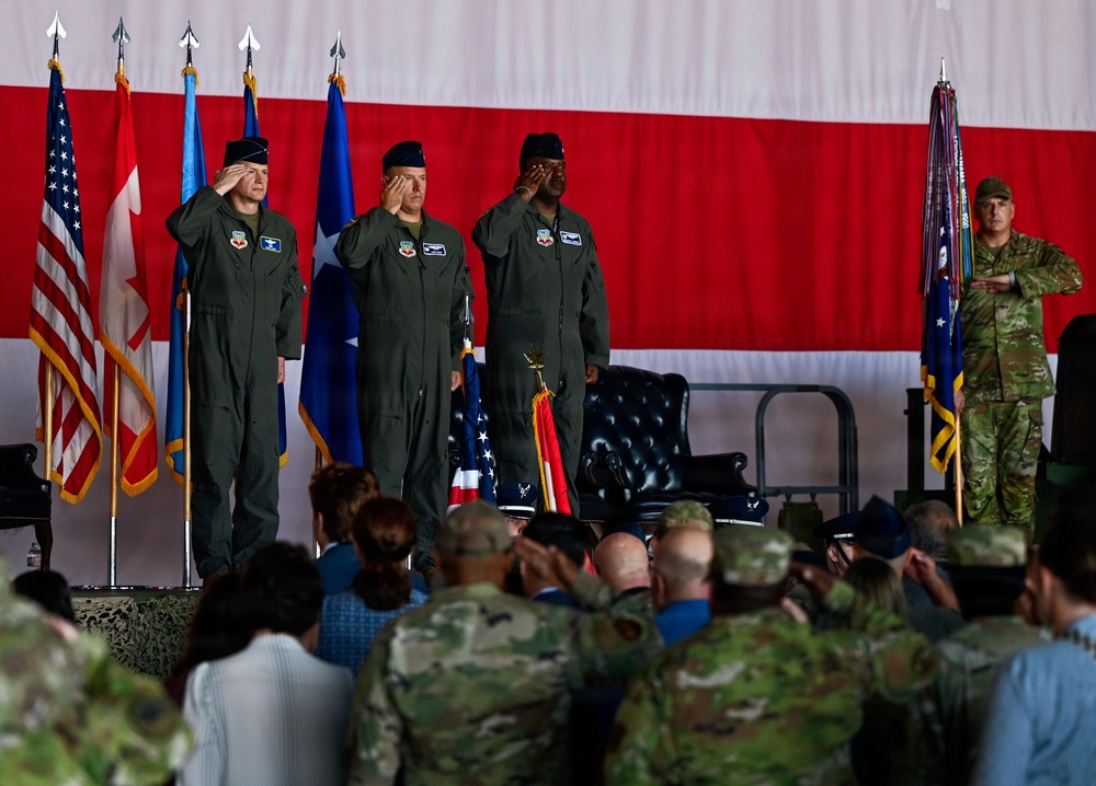 America’s Wing Welcomes New Commander at 552nd Air Control Wing Change of Command